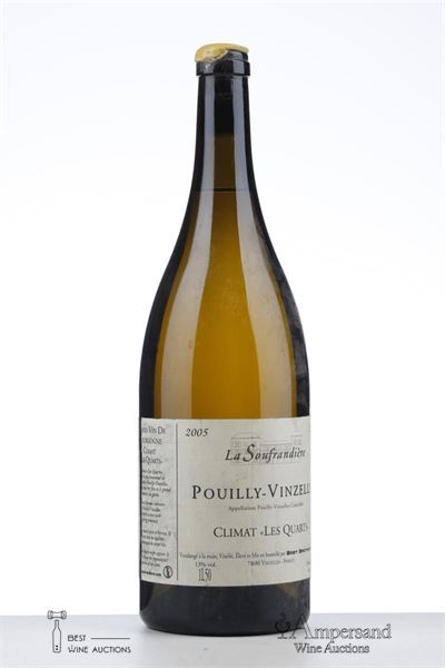 POUILLY VINZELLES CLIMAT LES QUARTS 2005 - Bret Brothers La Soufrandiere - 1 Magnum