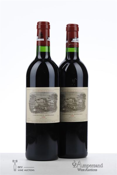 LAFITE ROTHSCHILD 1991 - Mc - 2 Bottles