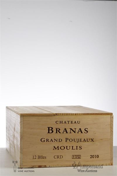 BRANAS GRAND POUJEAUX 2010 - Mc - 12 Bottles - Owc 12