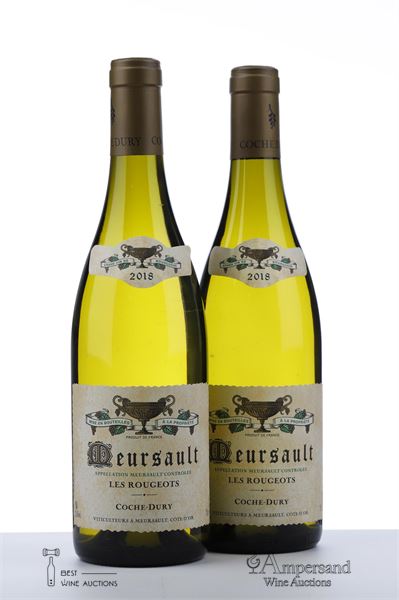 MEURSAULT LES ROUGEOTS 2018 - Coche Dury - 2 Bottles