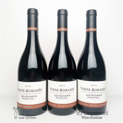 VOSNE ROMANEE LES SUCHOTS 2013 - Arnoux Lachaux - 3 Bottles