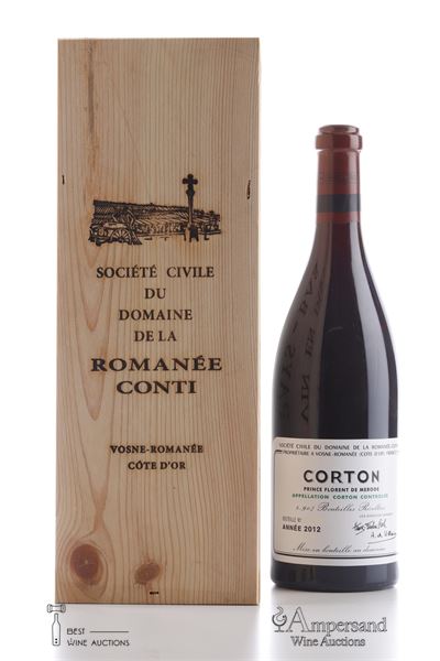 CORTON 2012 - Domaine de la Romanee Conti - 1 Bottle - Owc 1