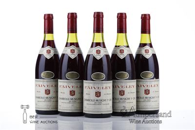 CHAMBOLLE MUSIGNY LES FUEES 1992 - Faiveley - 6 Bottles