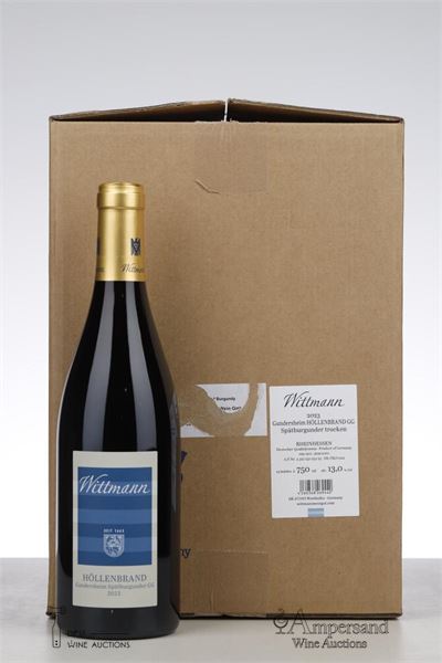 SPATBURGUNDER GUNDERSHEIM HOLLENBRAND GG 2023 - Wittmann - 12 Bottles - Oc 12