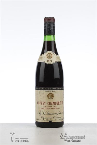 GEVREY CHAMBERTIN 1 ER CRU 1973 - Barriere - 1 Bottle