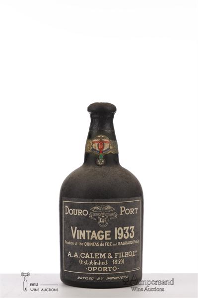 CALEM VINTAGE PORT 1933 - Calem - 1 Bottle