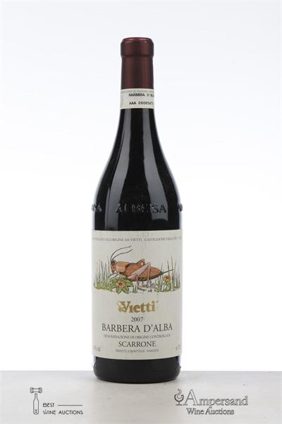 BARBERA D'ALBA SCARRONE 2007 - Vietti - 1 Bottle