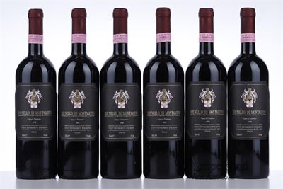 BRUNELLO DI MONTALCINO VIGNA DI PIANROSSO 1990 - Ciacci Piccolomini d'Aragona - 12 Bottles - Oc 6