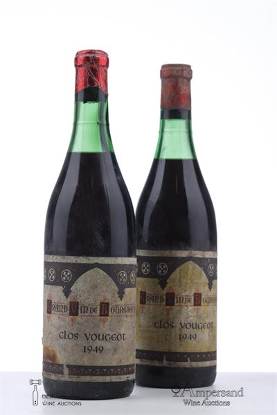 CLOS VOUGEOT 1949 - MB - 2 Bottles