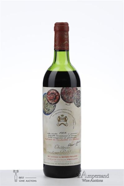 MOUTON ROTHSCHILD 1978 - Mc - 1 Bottle