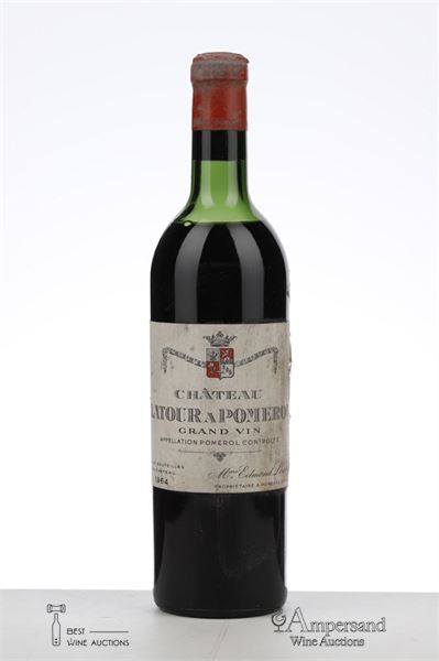 LATOUR A POMEROL 1964 - Mc - 1 Bottle