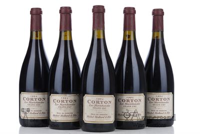 CORTON LES MARECHAUDES 1994 - Michel Mallard - 5 Bottles