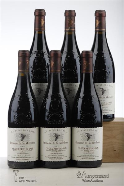 CHATEAUNEUF DU PAPE LA REINE DES BOIS 2005 - Domaine de la Mordoree - 6 Bottles