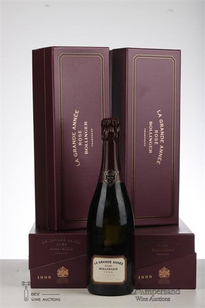 BOLLINGER LA GRANDE ANNEE ROSE 1999 - Bollinger - 4 Bottles - Oc 1