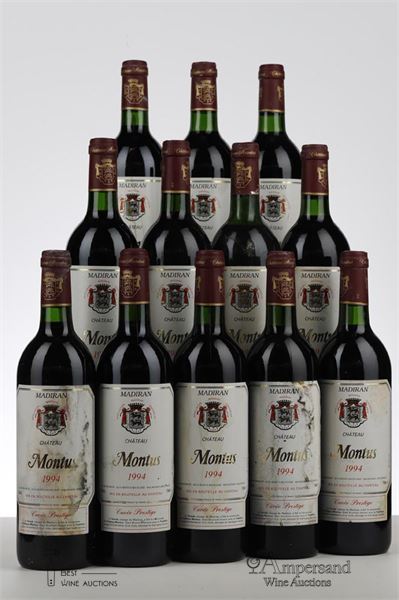 MONTUS CUVEE PRESTIGE 1994 - Mc - 12 Bottles
