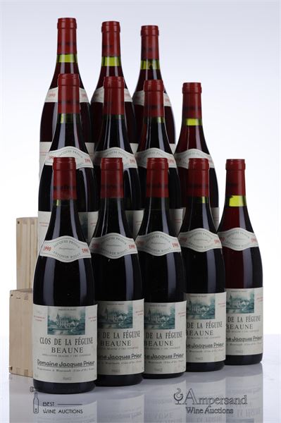 BEAUNE CLOS DE LA FEGUINE 1990 - Jacques Prieur - 12 Bottles - Owc 12