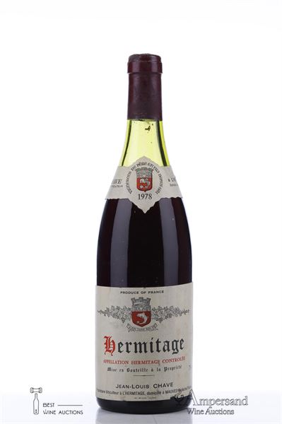 HERMITAGE ROUGE 1978 - JL Chave - 1 Bottle