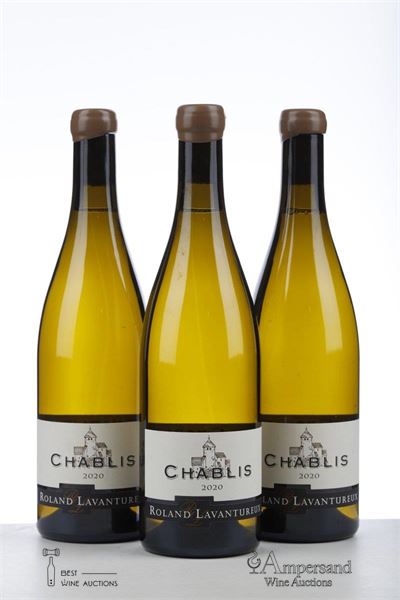 CHABLIS 2020 - Roland Lavantureux - 3 Bottles