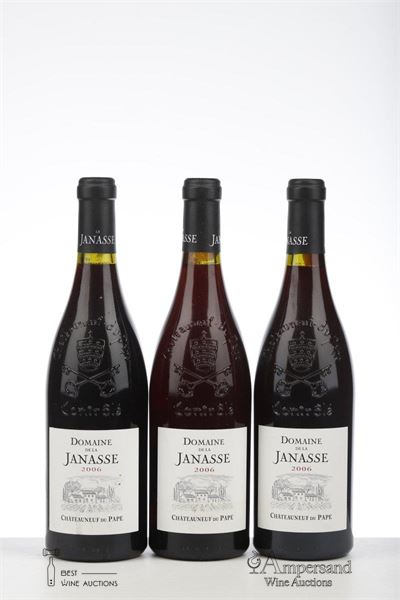 CHATEAUNEUF DU PAPE DOMAINE DE LA JANASSE 2006 - Aime Sabon - 3 Bottles