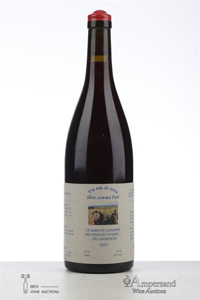 LE SANG DE LUMIERE DES VIEILLES VIGNES DES GASNERIES 2003 - La Star (Medau & Weyand) - 1 Bottle