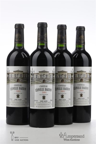 LEOVILLE BARTON 2001 - Mc - 4 Bottles