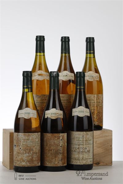 CORTON CHARLEMAGNE 1998 - Thomas Moillard - 6 Bottles