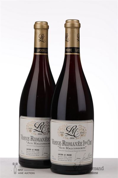 VOSNE ROMANEE AUX MALCONSORTS 2016 - Lucien le Moine - 2 Bottles