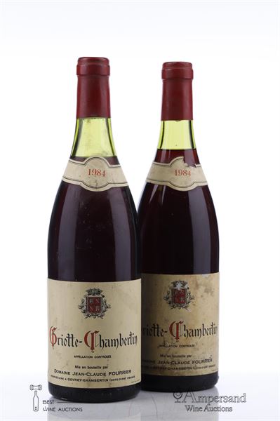 GRIOTTE CHAMBERTIN 1984 - Jean Claude Fourrier - 2 Bottles