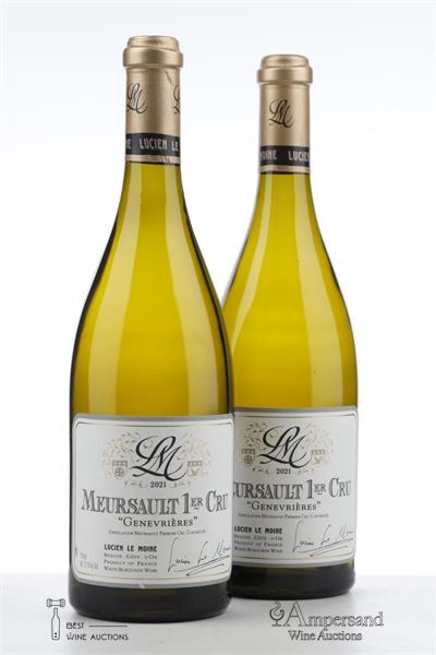 MEURSAULT GENEVRIERES 2021 - Lucien Le Moine - 2 Bottles