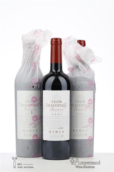 RIOJA LEALTANZA CLUB RESERVA 2005 - Bodegas Altanza - 3 Bottles