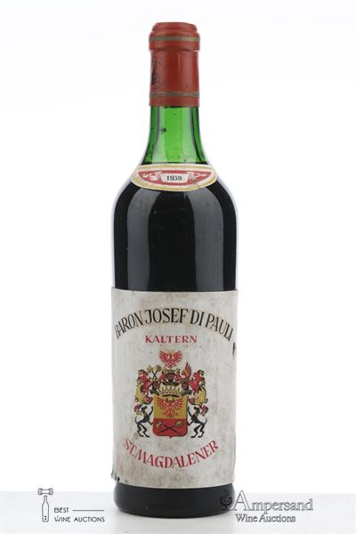 KALTERN SAINT MAGDELANER 1959 - Baron Josef di Pauli - 1 Bottle