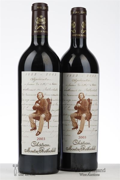 MOUTON ROTHSCHILD 2003 - Mc - 2 Bottles