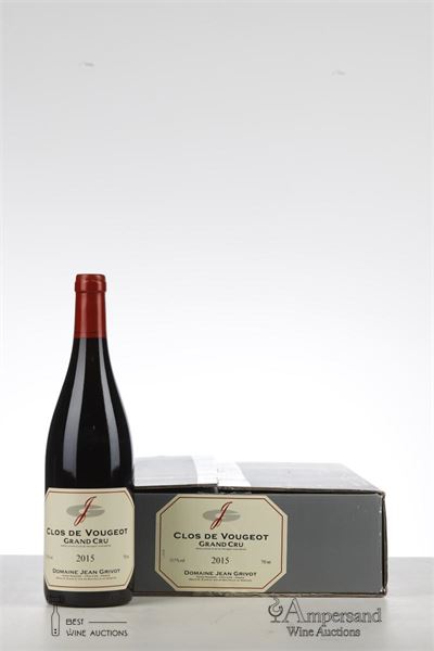 CLOS VOUGEOT 2015 - Jean Grivot - 6 Bottles - Oc 6