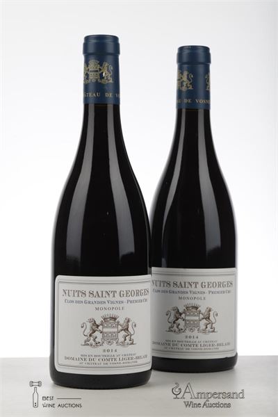 NUITS ST GEORGES CLOS DES GRANDES VIGNES 2014 - Comte Liger Belair - 2 Bottles