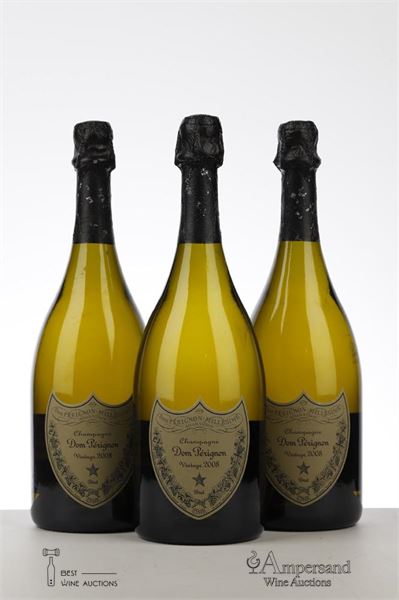 DOM PERIGNON 2008 - Moet et Chandon - 3 Bottles