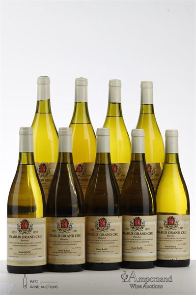 CHABLIS BLANCHOT 1995 - Denis Race - 9 Bottles