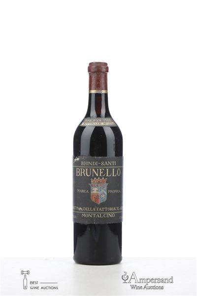BRUNELLO DI MONTALCINO RISERVA 1955 - Biondi Santi - 1 Bottle