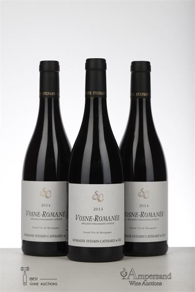 VOSNE ROMANEE 2014 - Sylvain Cathiard - 3 Bottles