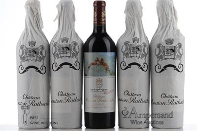 MOUTON ROTHSCHILD 2012 - 5 Bottles