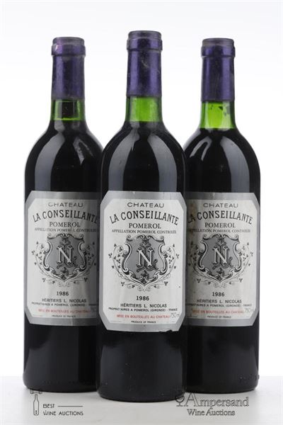 LA CONSEILLANTE 1986 - Mc - 3 Bottles