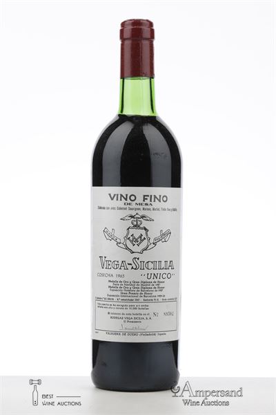 VEGA SICILIA UNICO 1965 - Vega Sicilia - 1 Bottle