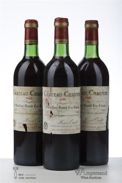 CHAUVIN 1982 - Mc - 3 Bottles