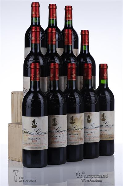 GISCOURS 1992 - 12 Bottles