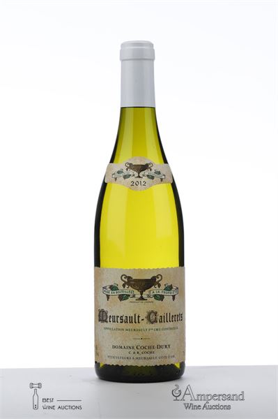 MEURSAULT CAILLERETS 2012 - Coche Dury - 1 Bottle