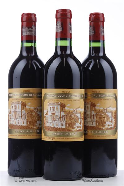 DUCRU BEAUCAILLOU 1982 - Mc - 3 Bottles