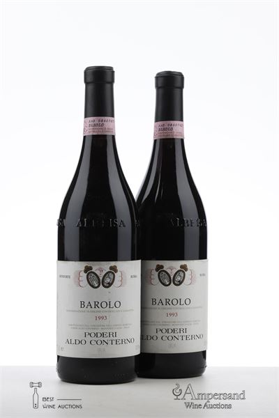 BAROLO BUSSIA 1993 - Conterno Aldo - 2 Bottles