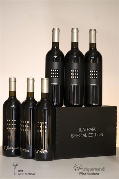 BRANCAIA ILATRAIA SPECIAL EDITION 3* ILATRAIA + 1* IL SAUVIGNON + 1* IL PETIT + 1* IL FRANC 2015 - Brancaia - 1 Bottle - Owc 6
