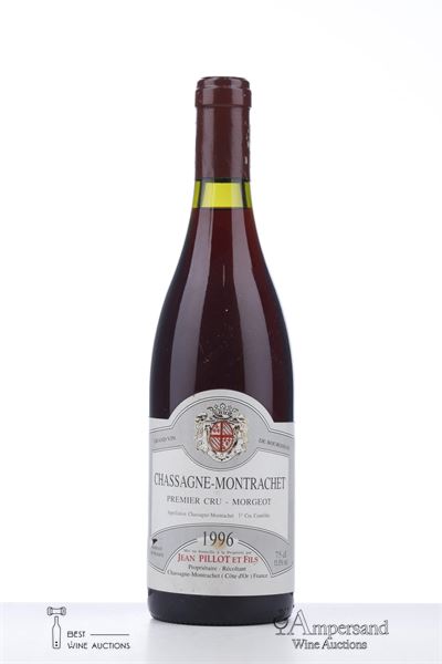 CHASSAGNE MONTRACHET ROUGE MORGEOT 1996 - Jean Pillot - 1 Bottle