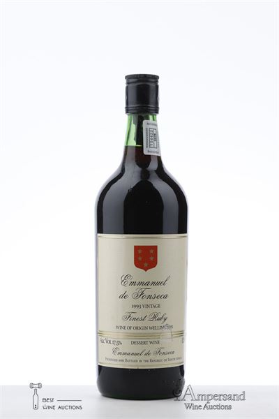 EMMANUEL DE FONSECA FINEST RUBY PORT 1993 - Emmanuel de Fonseca - 1 Bottle