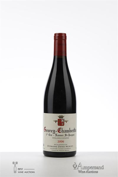 GEVREY CHAMBERTIN LAVAUX ST JACQUES 2006 - Denis Mortet - 1 Bottle